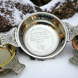 Engraved quaich gift for best man personalised wedding gift best man quaich customised quaich custom engraved quaich for best man wedding