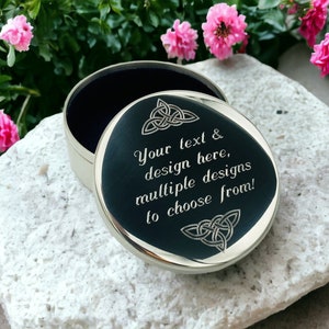 Personalisierte Baby Schmuckschatulle - Baby Zähne Box - Schmuckschatulle mit Gravur - kostenlose Gravur