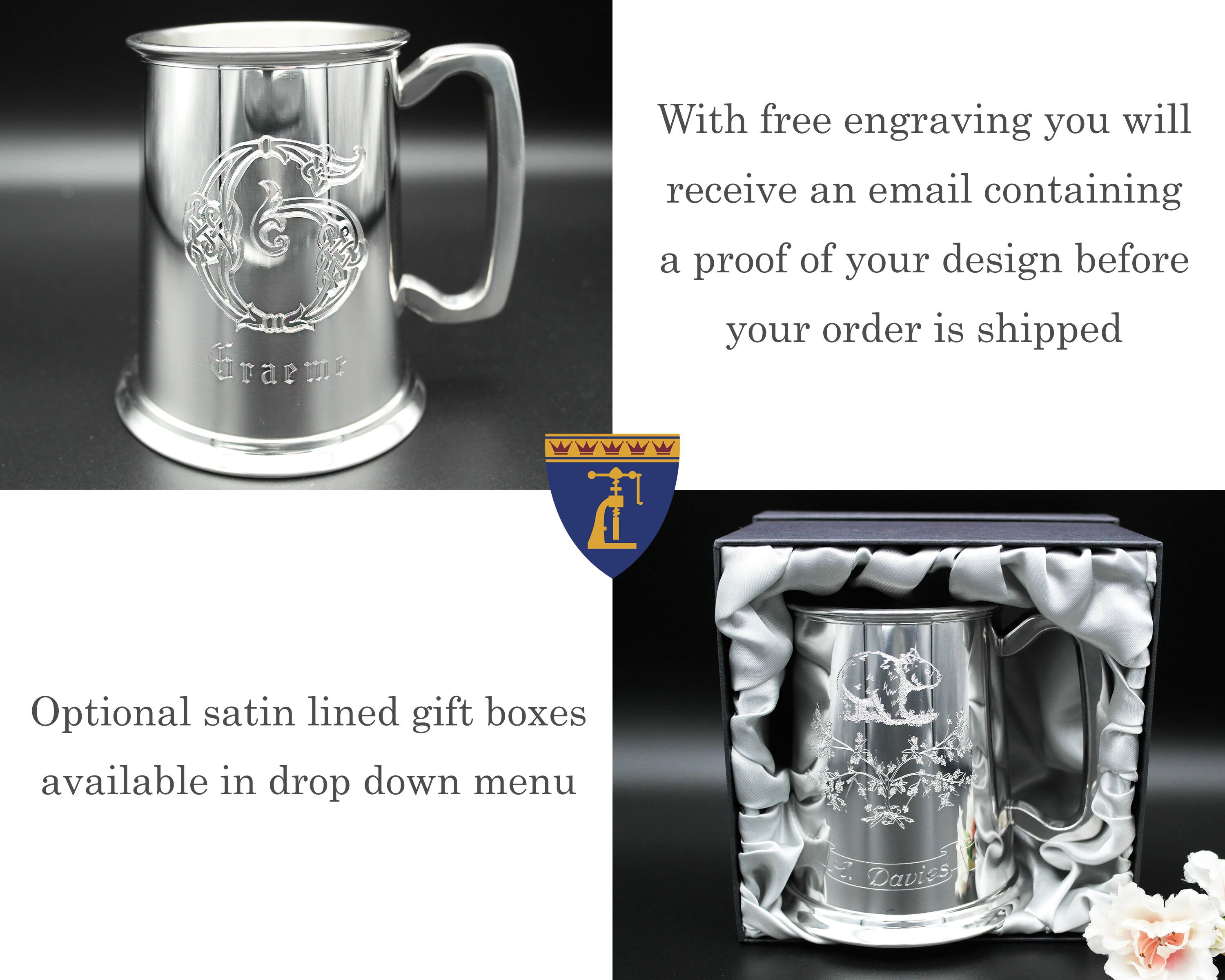 Tankard Birthday Gift Engraved Tankard for Nephew Birthday Etsy UK