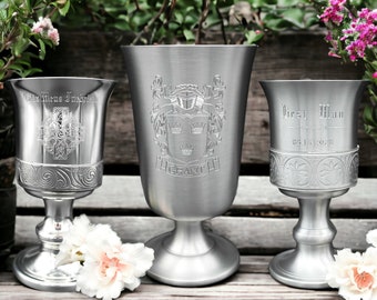 Celtic cup celtic drinkware pewter goblet personalised gift for him gift for her celtic knot cup celtic knot pewter drinkware celtic goblet