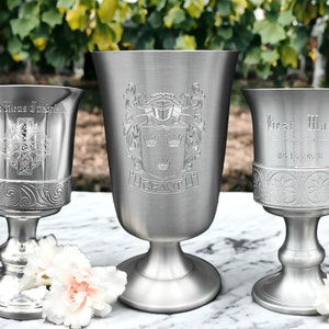 Celtic wedding gift personalised gift wedding goblet celtic design wedding gift for him gift for her custom engraved celtic goblet