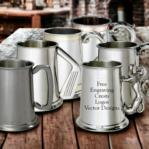 Tankard gift personalised gift custom engraved tankard engraved present customised gift for her gift for him gift for men gift for women