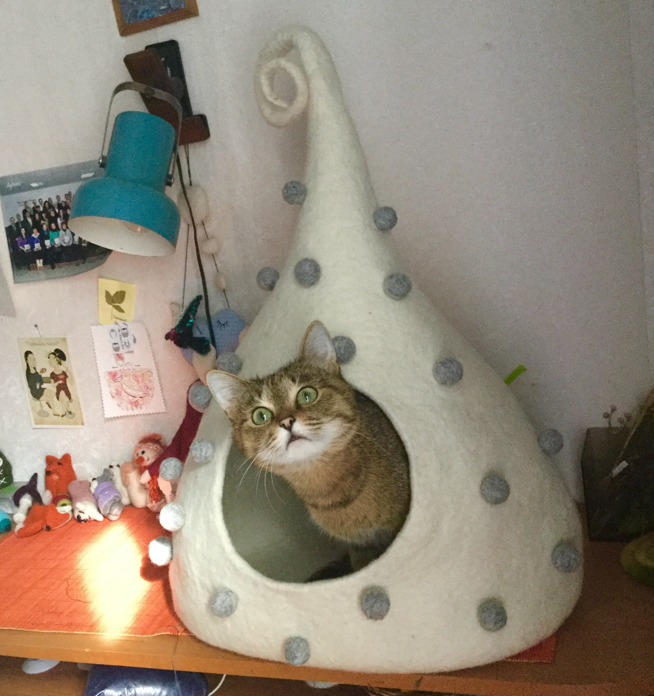 Large cat cave desinger cat cave cat cave white Etsy