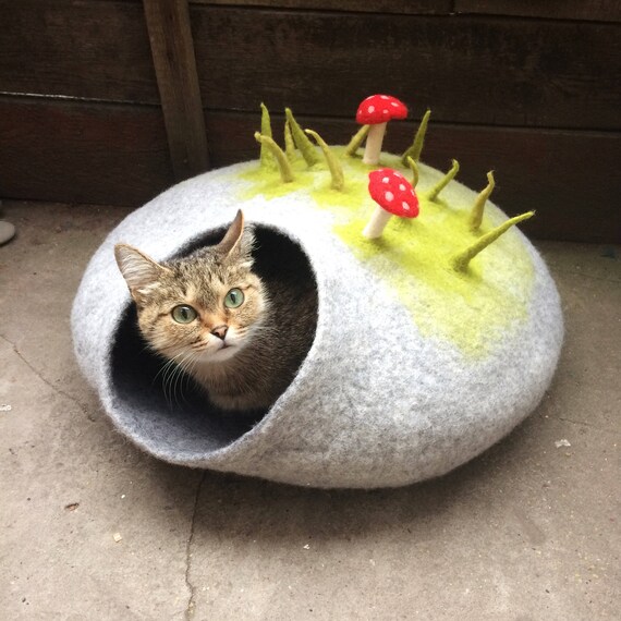 Felt sales pet cave