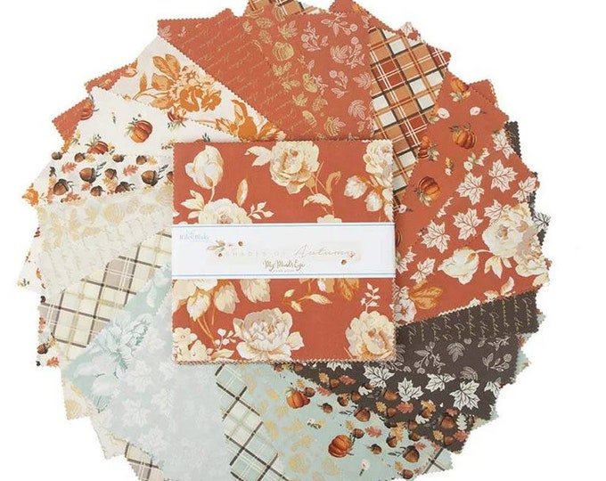 Shades of Autumn for Riley Blake Designs 10 Inch Stacker - Etsy