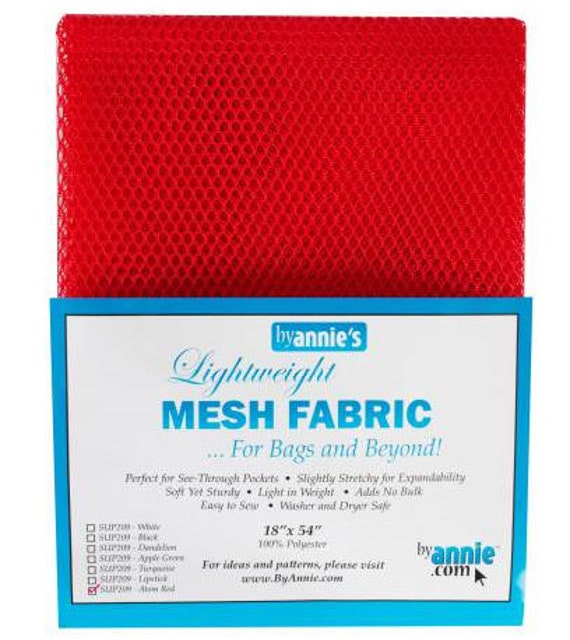 Mesh Lite Weight Atom Red 18in x 54in Mesh Lite Weight Atom Red 18in x 54in