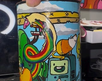 Adventure time coin jar