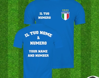 Custom Italy Soccer Jersey: Personalized Italian Football Shirt