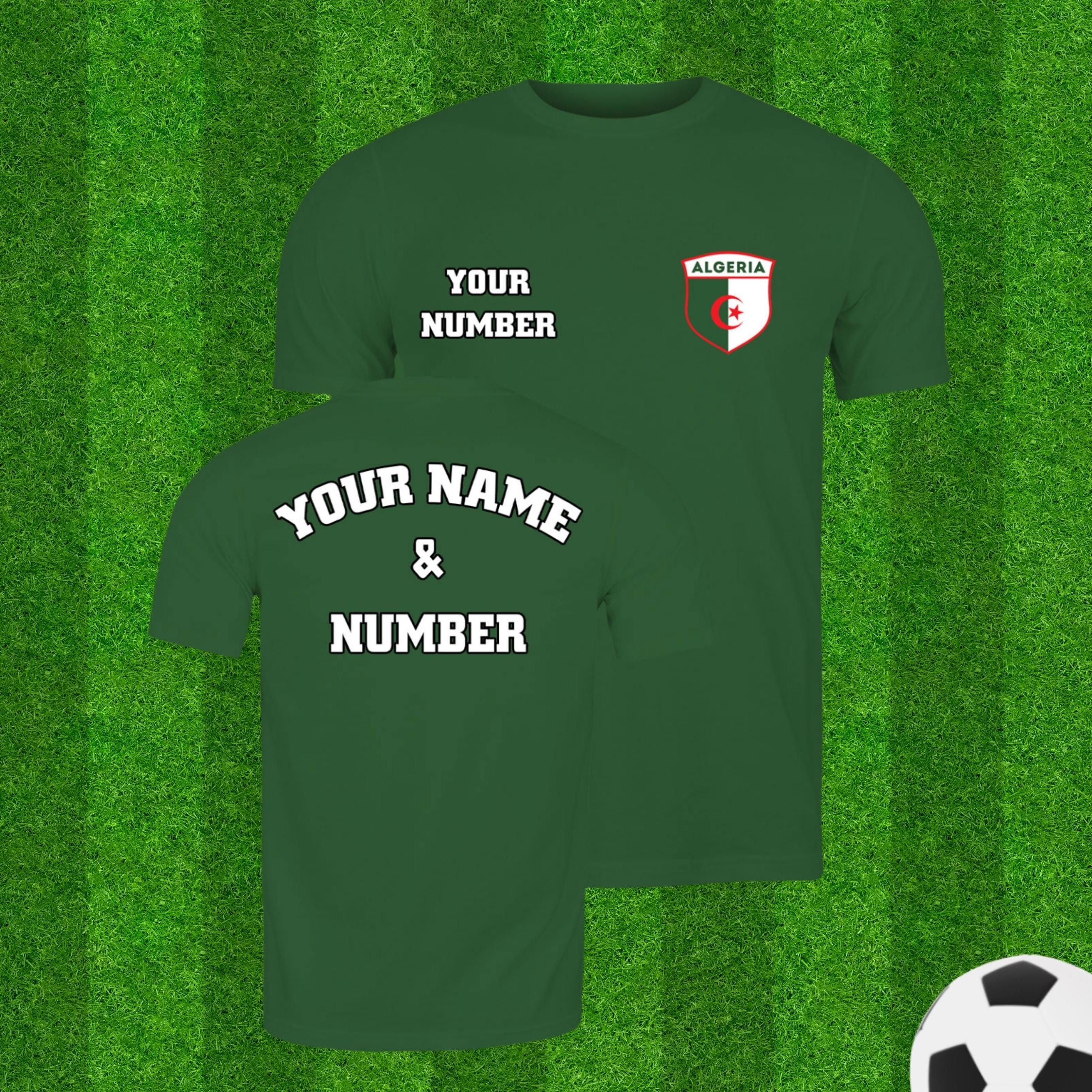 Personalisiertes Fußball Trikot Kinder - Mit Wunschname & Nummer | 100% Polyester Atmungsaktiv