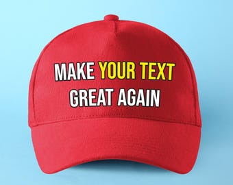 Baseballpet met aangepaste tekst, parodie MAGA-stijl, gepersonaliseerde bedrukte hoed
