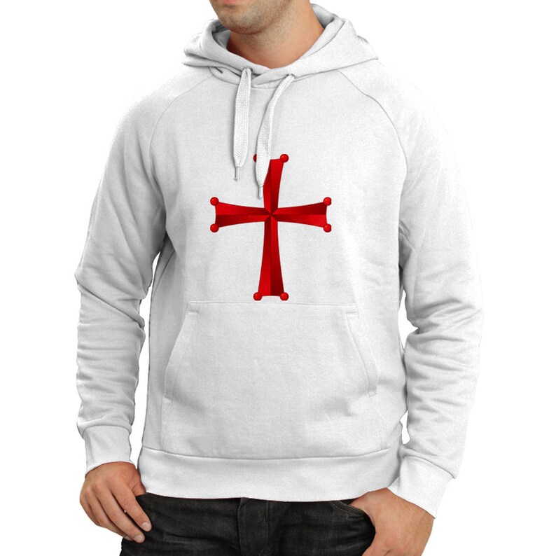 Mens christian knight order the knights templar cross  etsy