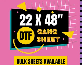 Dft Full Color Transfer Example Custom DTF Transfers: Full Color, No Weeding, Ready to Press - Etsy UK