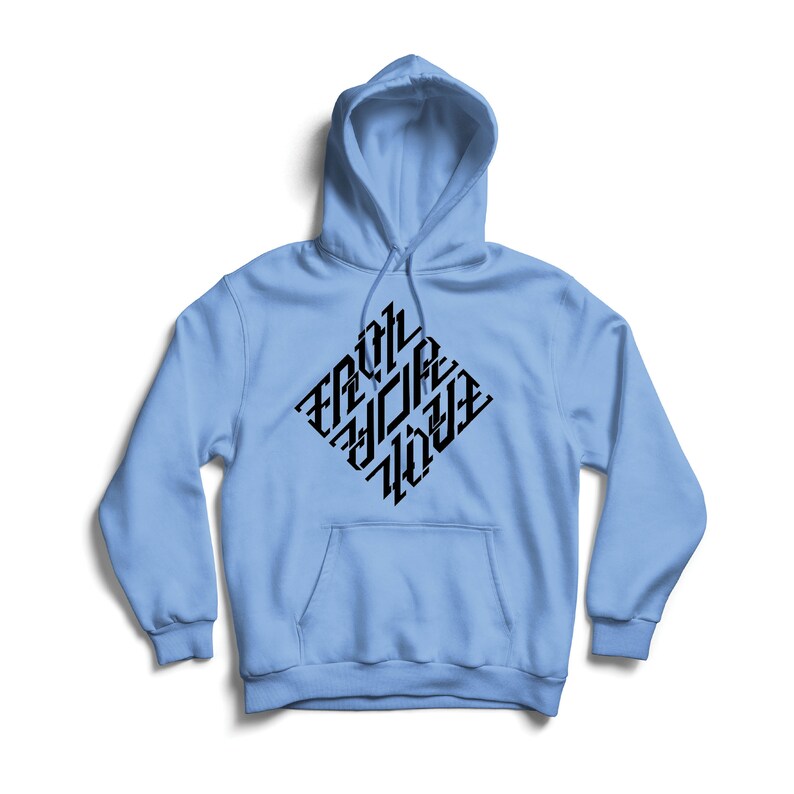 Faith Hope Love Hoodie Christian Hoodie Bible Verse Hoodie Etsy