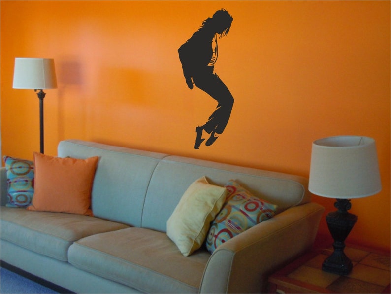 Michael Jackson Wall Decal King of Pop Wall Decals Michael Etsy