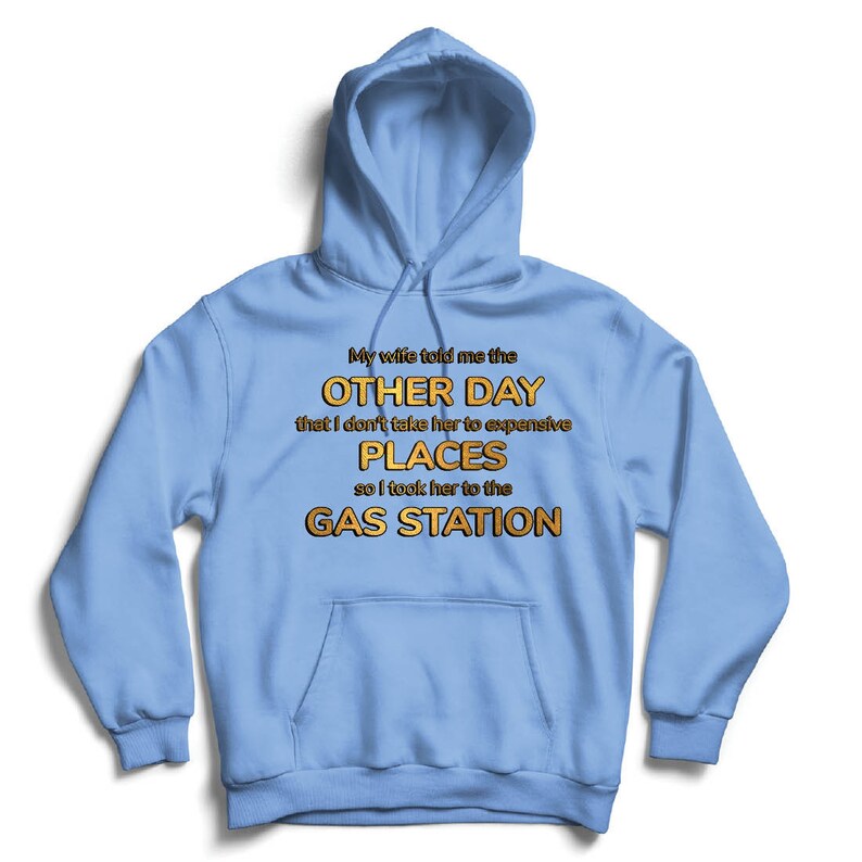 lepni.me Unisex Hoodie My Wife Told me Funny Married Couple Quote Family Gift