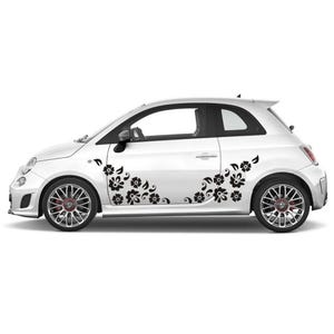 Flower Car Decal, Flower Car Stickers, Funny Car Decals, Floral Car Decals, Flowers Car Graphics Decals Stickers, Many Colors Available
