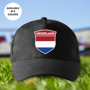 Niederlande Fußballmütze, Niederlande Landesflagge in einer Schildmütze, bedruckte Fußball Dad Mütze, Fußball Mutter Mütze, Holland Fußballmannschaft Unisex Mütze