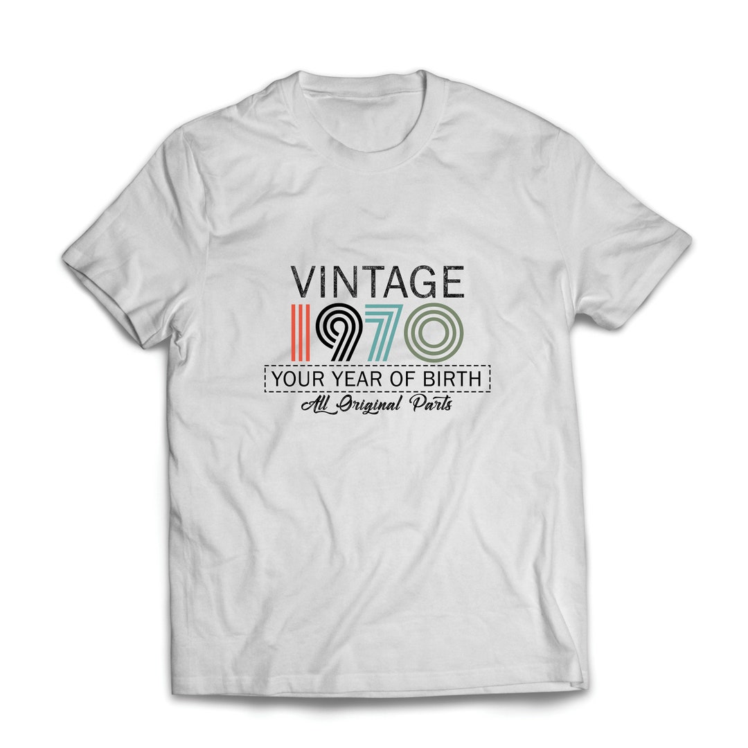ANY YEAR Personalized Birthday Gift Lepni.me Men's T-shirt - Etsy