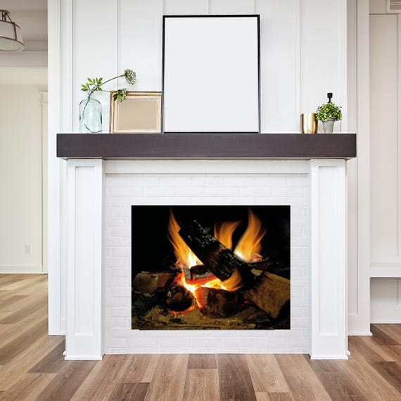 Brennendes Feuer Vinyl Wandtattoo, knstlicher Kamin Flamme Aufkleber -  Etsy sterreich
