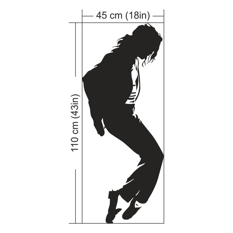 Michael Jackson Wall Decal King of Pop Wall Decals Michael Etsy