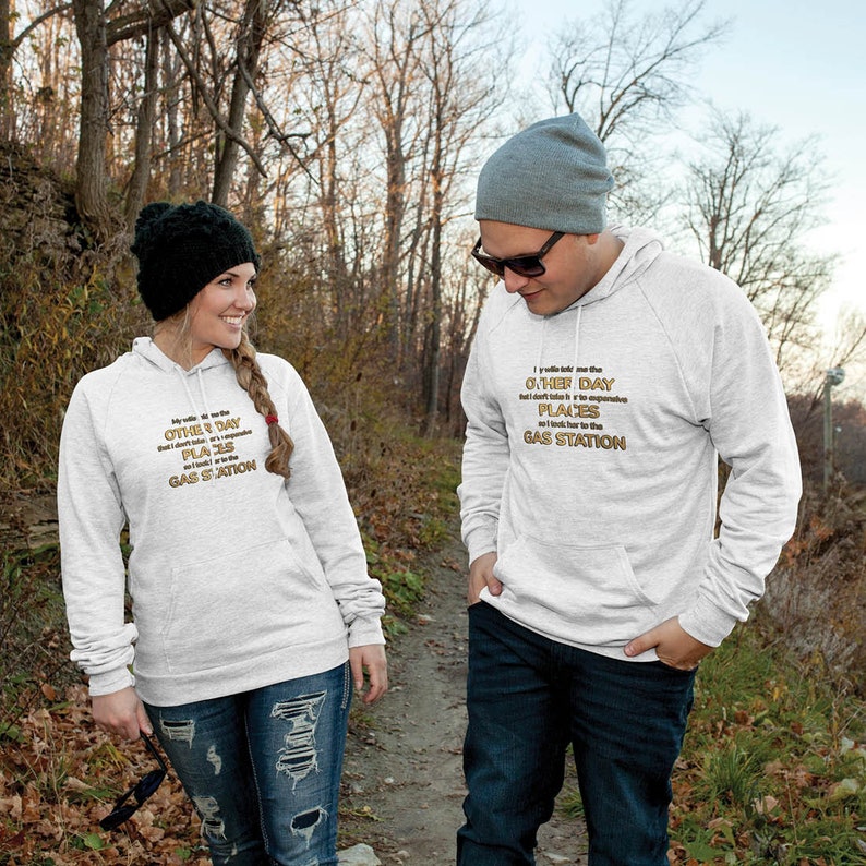 lepni.me Unisex Hoodie My Wife Told me Funny Married Couple Quote Family Gift
