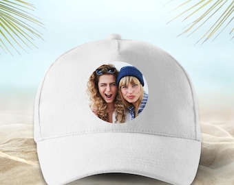 Custom Photo Baseball Cap: Personalized Picture Hat, Bachelorette Party Gift
