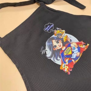 Custom Printed Apron, Personalized Baking Apron With Your Printed Photo Or Text, Cute Cooking Apron With Pockets, Cookie Baker Nana Gift