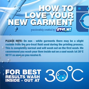 Care instructions