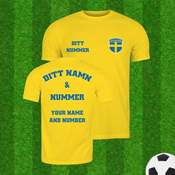 Svezia Bandiera Svedese Sverige Regalo Amore Souvenir T-shirt Da - Foto 4