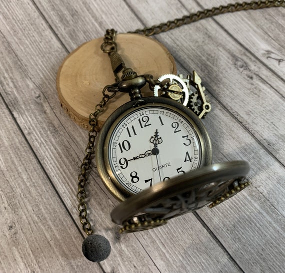 Steampunk Style Pocket Watch Antique Bronze Pocket Watch Man Woman Gift Etsy Ireland