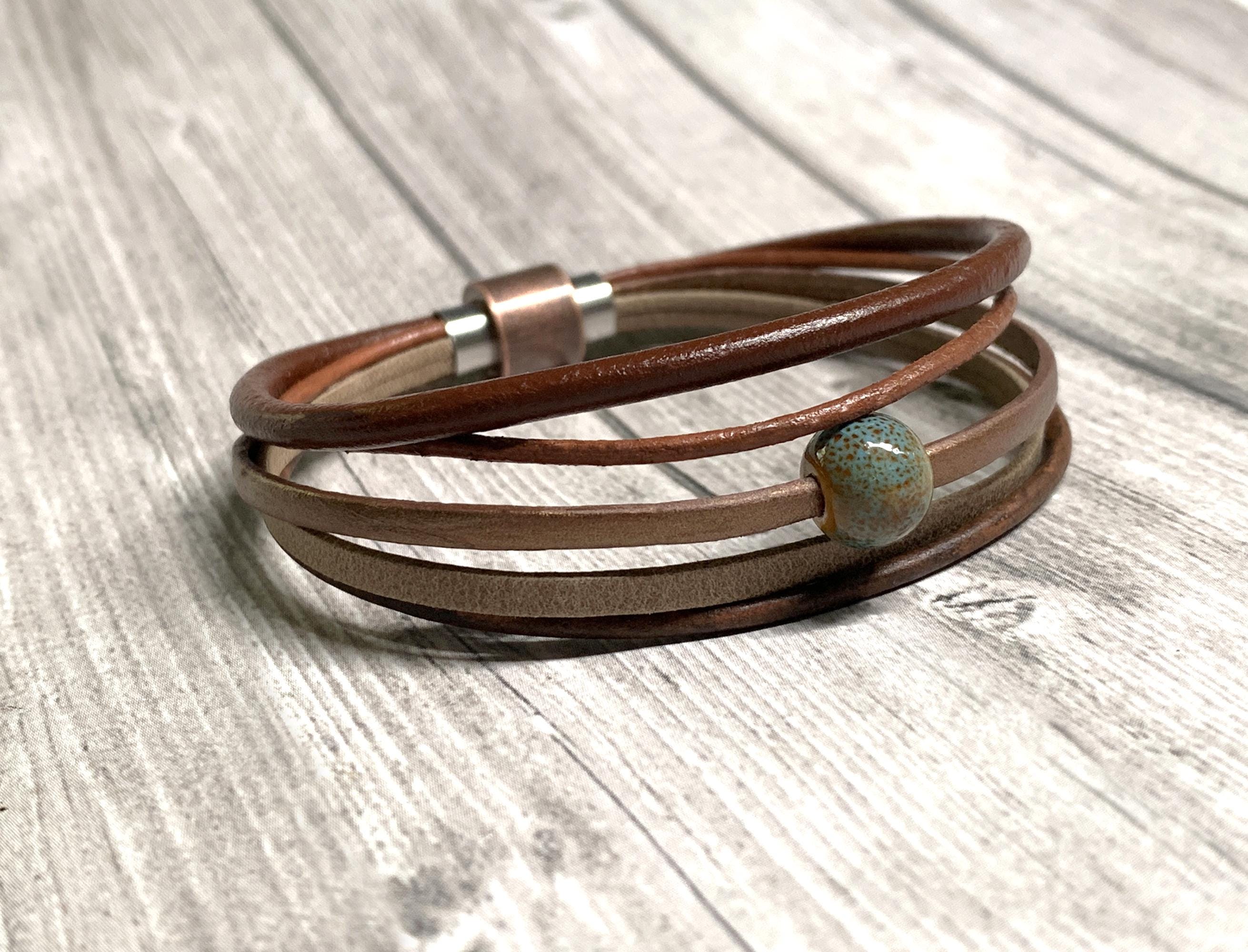 Bracelet Manchette Femme Strass - 14 Rangs - Fermeture Aimantée - Neuf Avec étiquettes