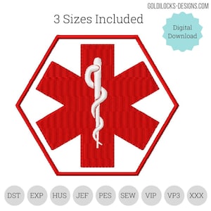 Medical alert symbol for diabetes on sale
