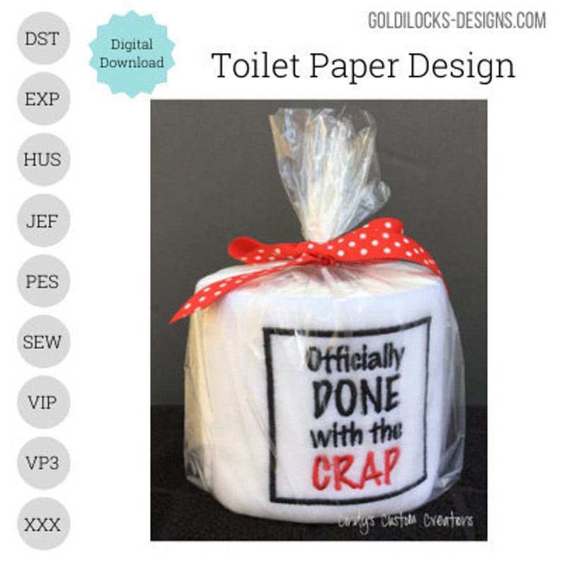 Officially Done With the Crap Retirement Toilet Paper - Etsy