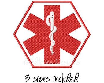 Do Not Resuscitate Medical Alert Symbol 3 Sew On Patch