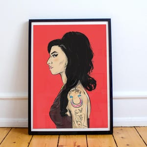 Amy Winehouse art Print / Poster image 1