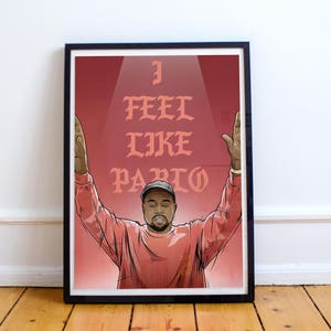 Kanye West art I Feel Like Pablo Print / Poster image 1