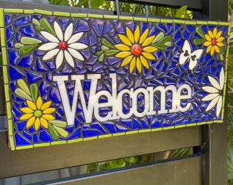 Mosaic Kit: WELCOME Sign