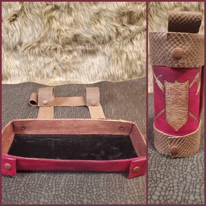Fighter Roll Scroll Dice Tray
