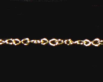 Medium Figure-8 Gold-Fill Chain