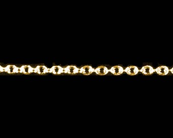 Small Cable Gold-Fill Chain
