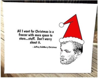 Dining Room Decoration: Jeffrey Dahmer Valentine Card