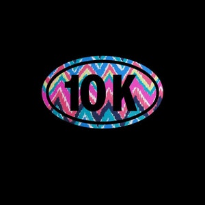 10K Euro decal makes the perfect statement on your car or gift for the running enthusiast!