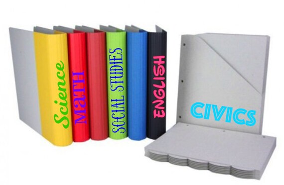 Binder Colors For Subjects