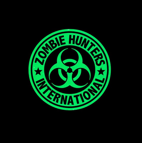 Adesivo in vinile Zombie Hunter - Italia