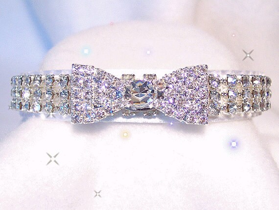diamond cat collar