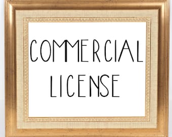 Commercial License for Direct Printing on Objects