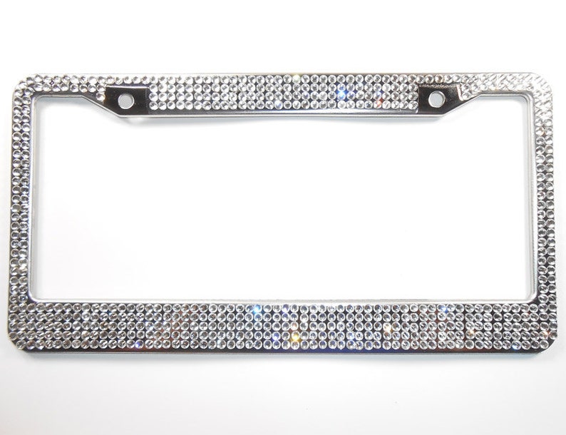 MICRONESIA CHROME COUNTRY Metal License Plate Frame Tag Holder Two Holes