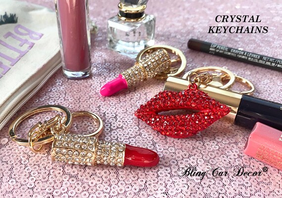 rhinestone lipstick purse