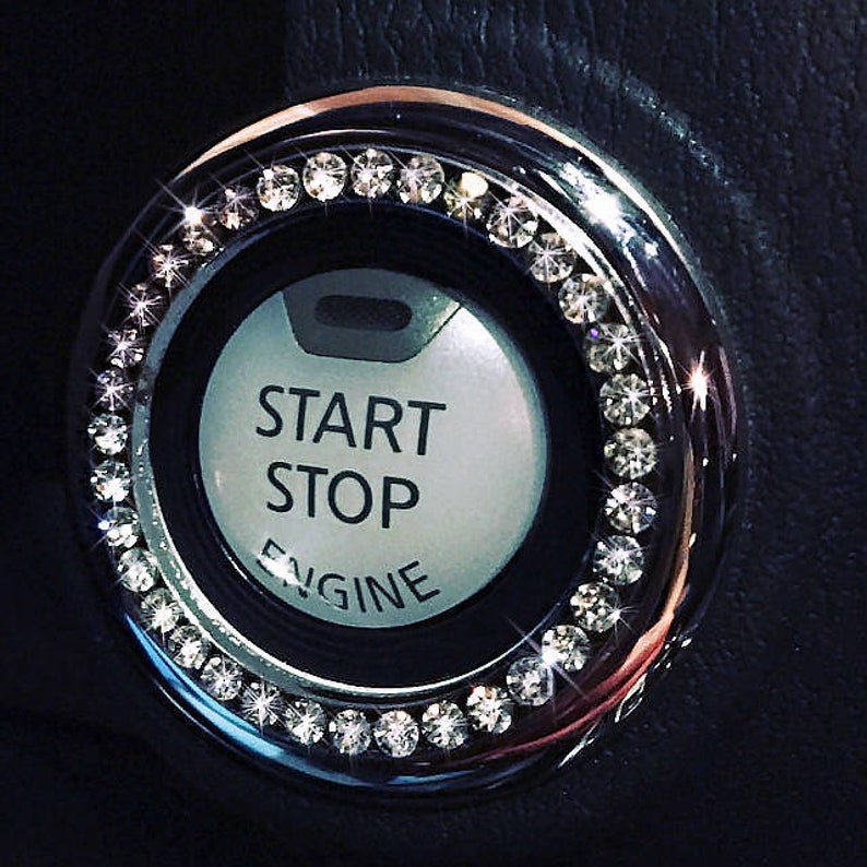 Car Bling Ring Emblem Accessories For Ons Knobs Image 0