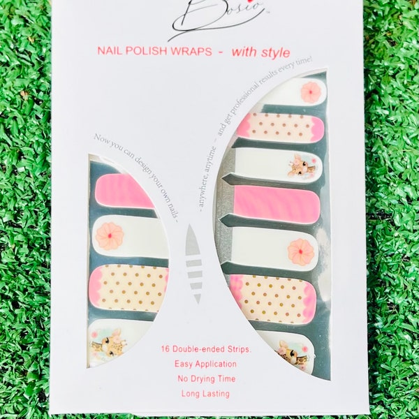 Kids Nail Wraps Etsy